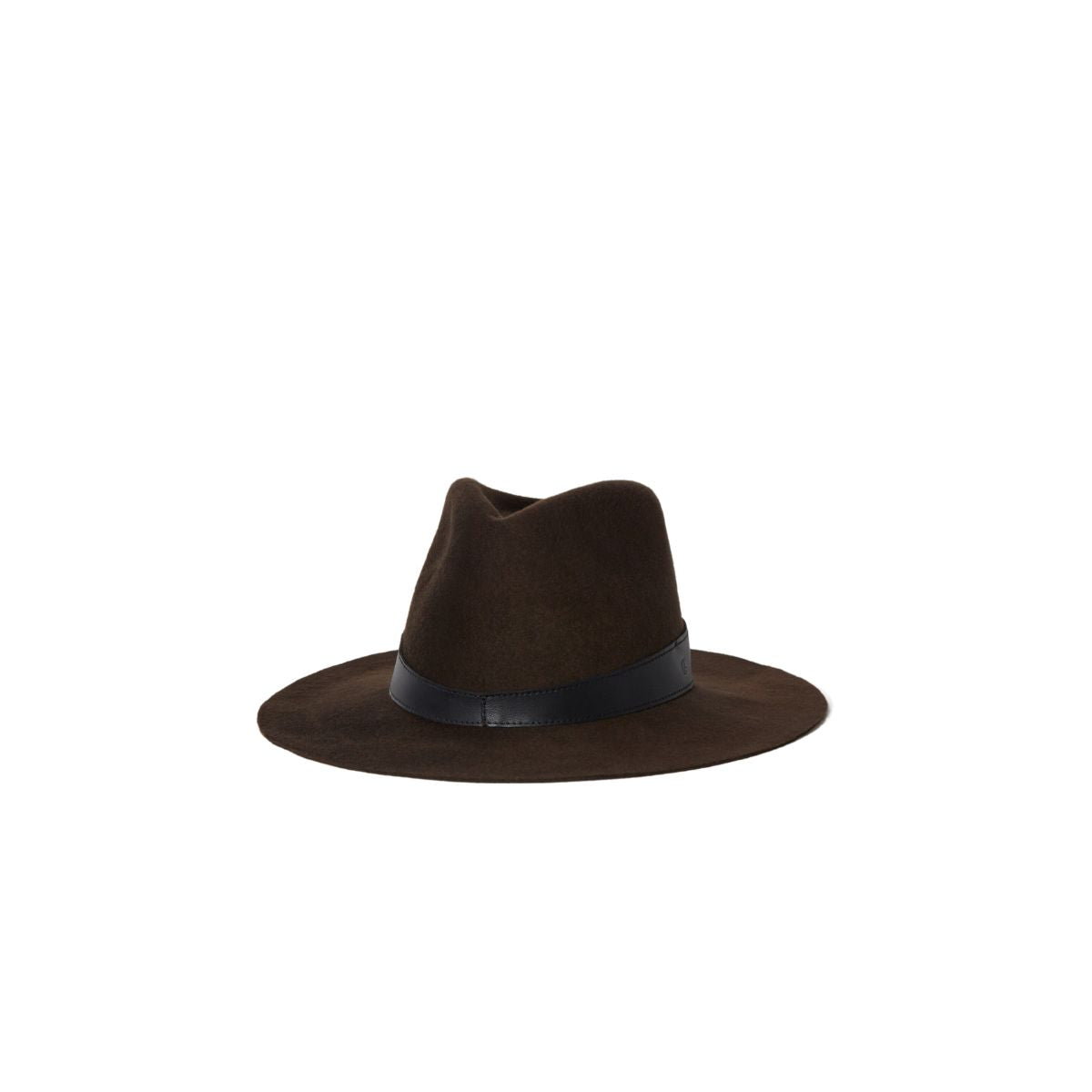 Janessa Leone Raleigh Hat in Dark Brown