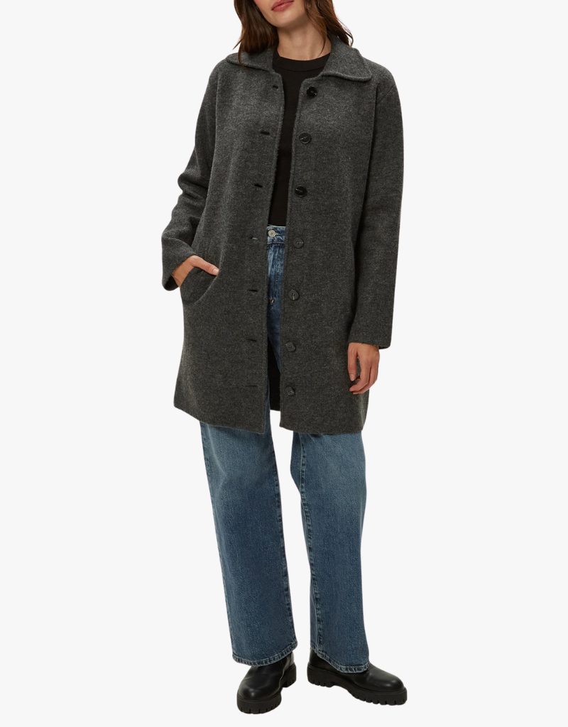 Michael Stars Glacia Coatigan in Charcoal