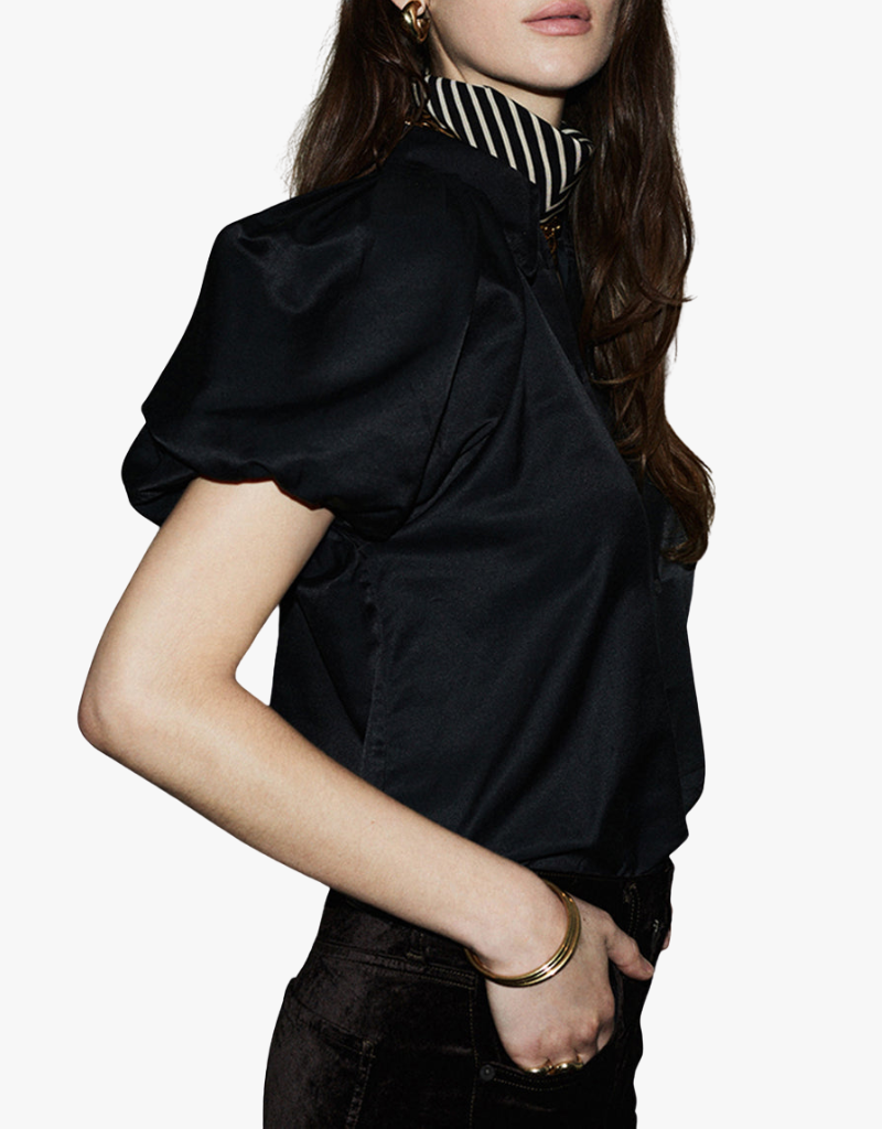 Citizens of Humanity Leila Blouse in Black
