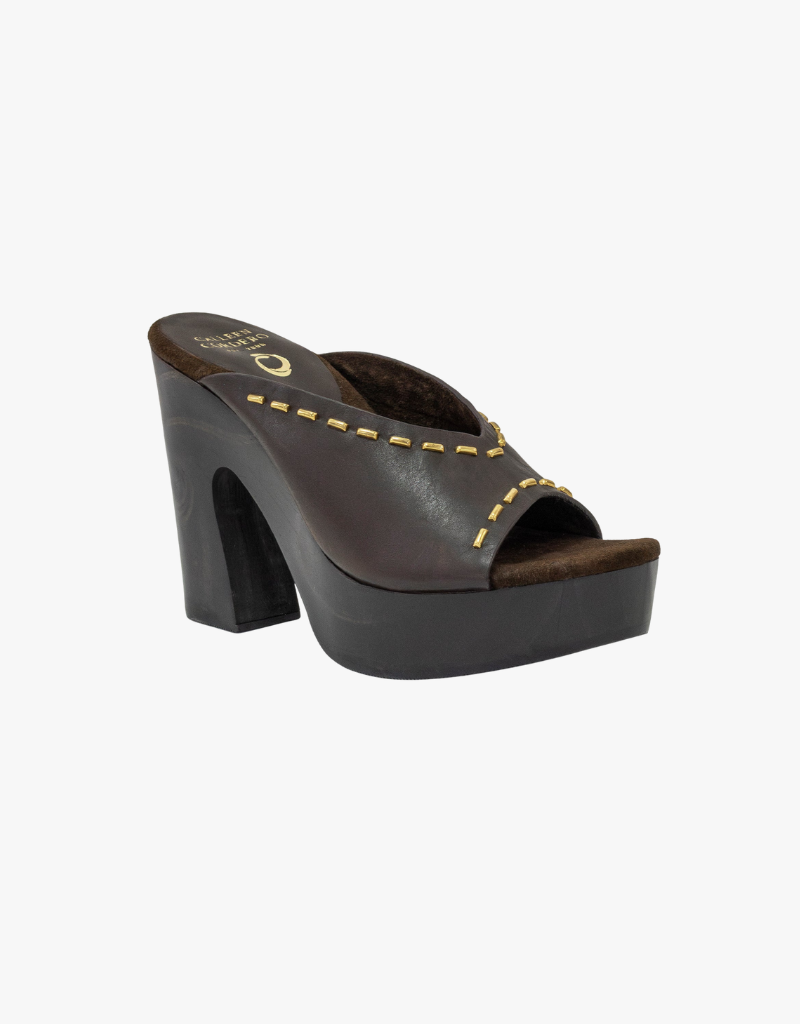 Calleen Cordero Nola Platform Heel in Brown Montana