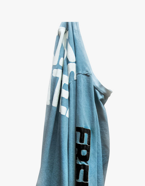 Free City ArtistsWanted Supervintage Longsleeve T-shirt in Blue Machine