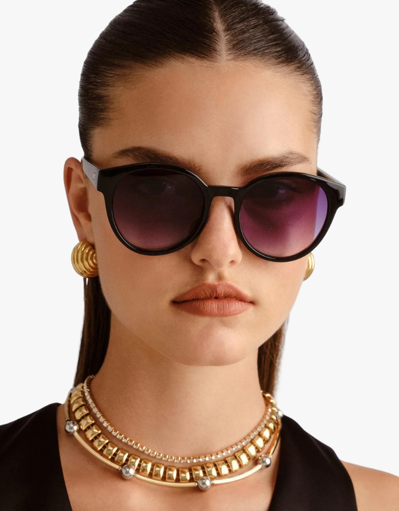 Le Spec Paramount Sunglasses in Black