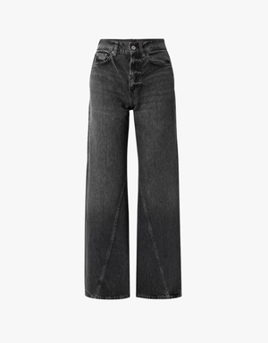 Anine Bing Brie Jean in Washed Black