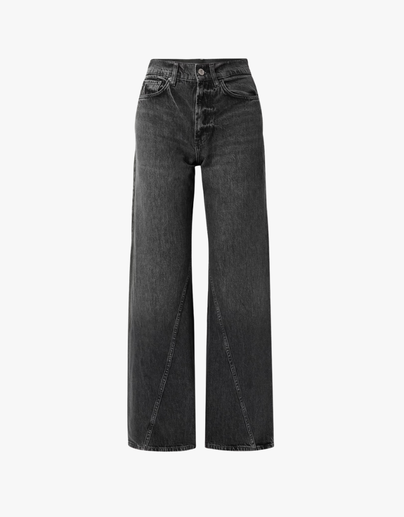 Anine Bing Brie Jean in Washed Black