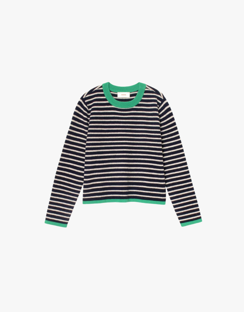 Xirena Maxwell Sweater in Navy Stripe