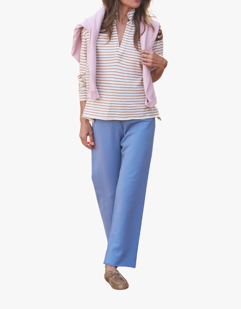 Frank & Eileen Catherine Long Sweatpant in Slate