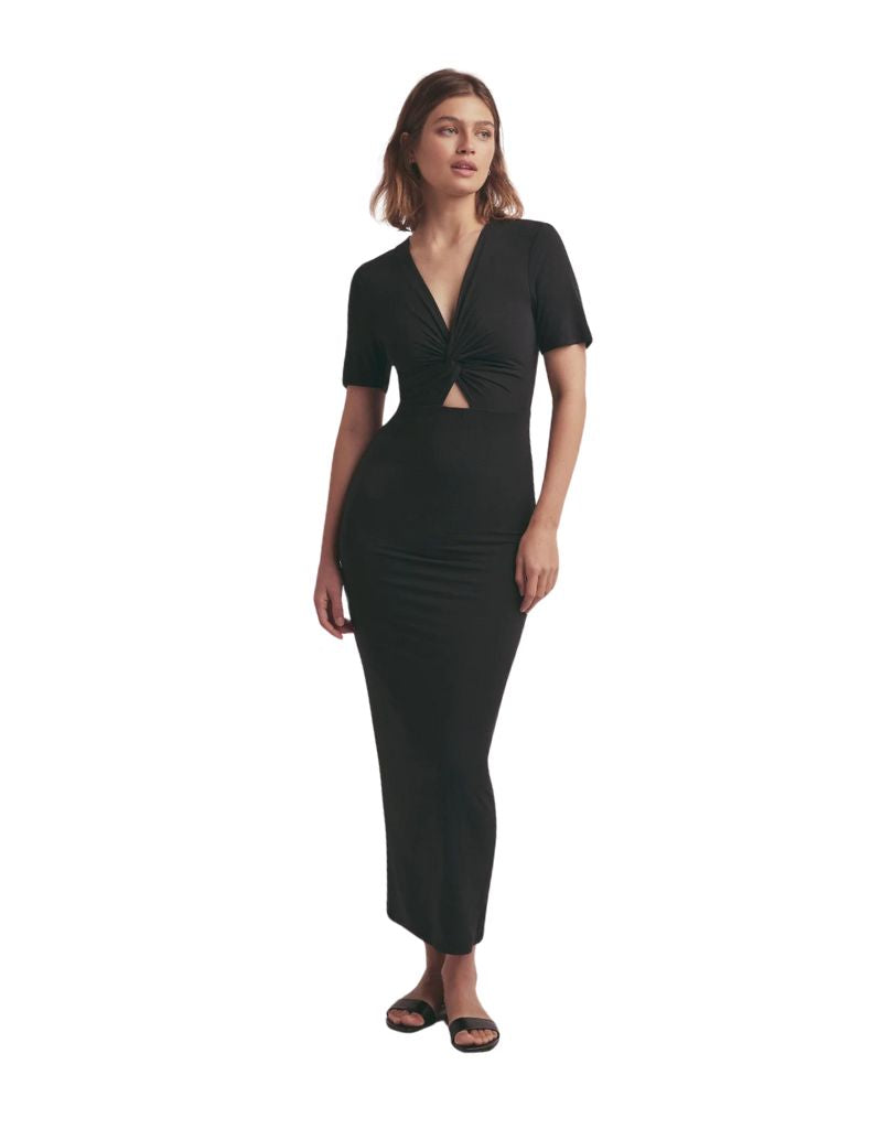 Favorite Daughter The Anywhere Dress in Black