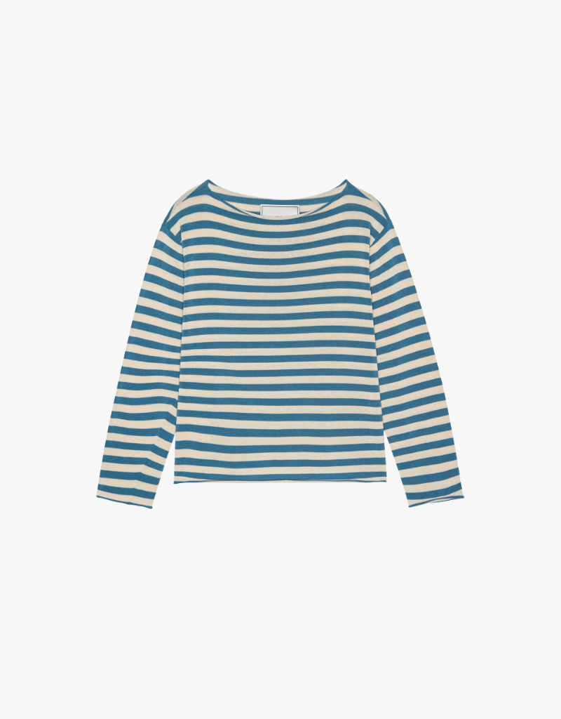 The Great The Sailor Sweater in Sea Blue
