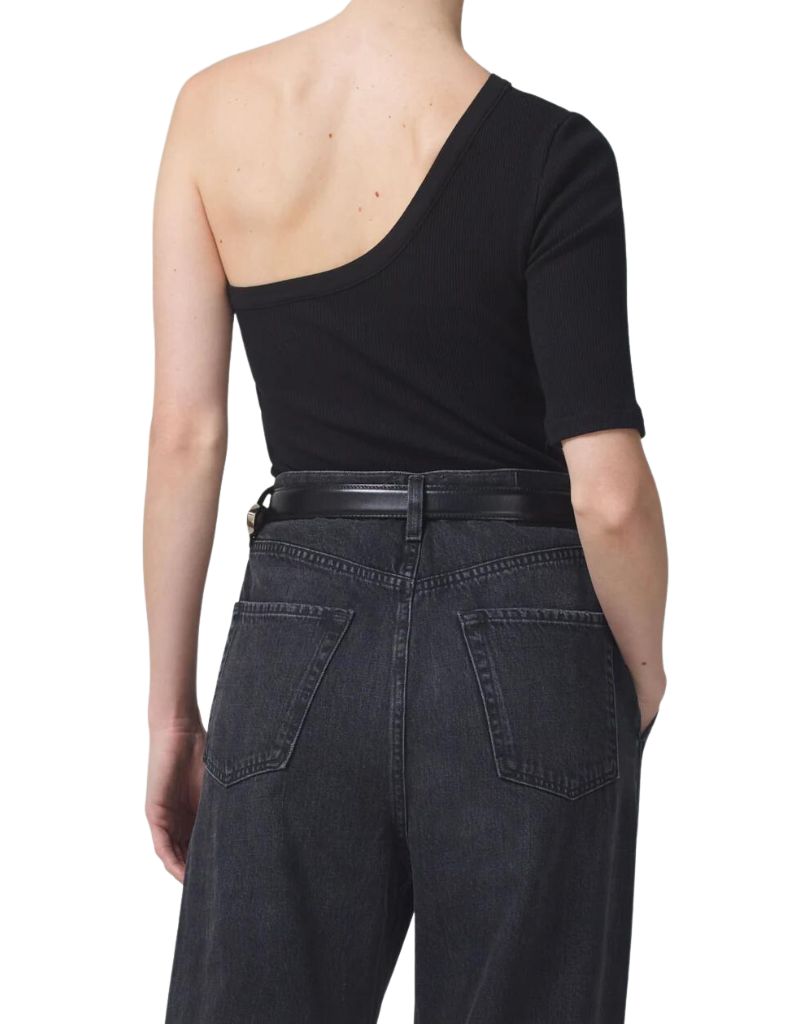 Citizens of Humanity Savannah One Shoulder in Black