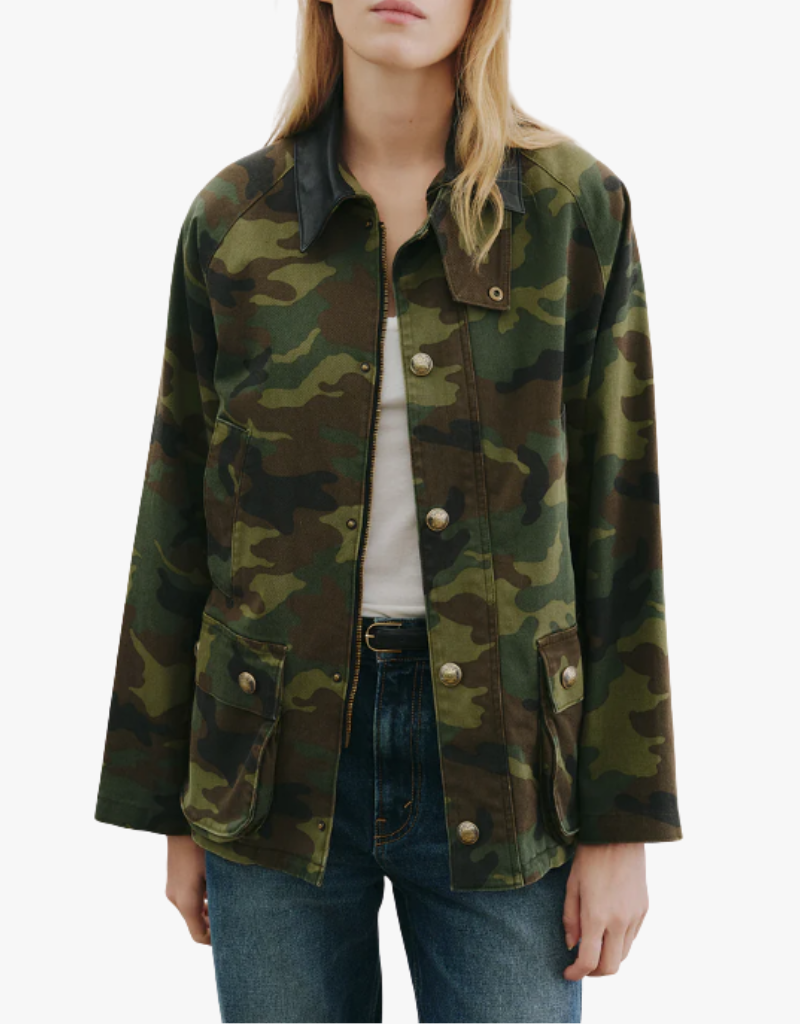 Nili Lotan Andrew Parka in Camouflage