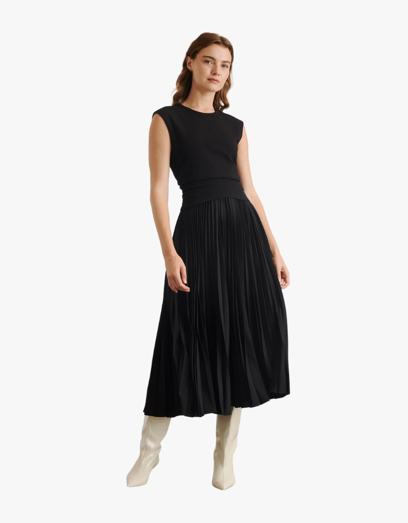 Tanya Taylor Carly Dress in Black