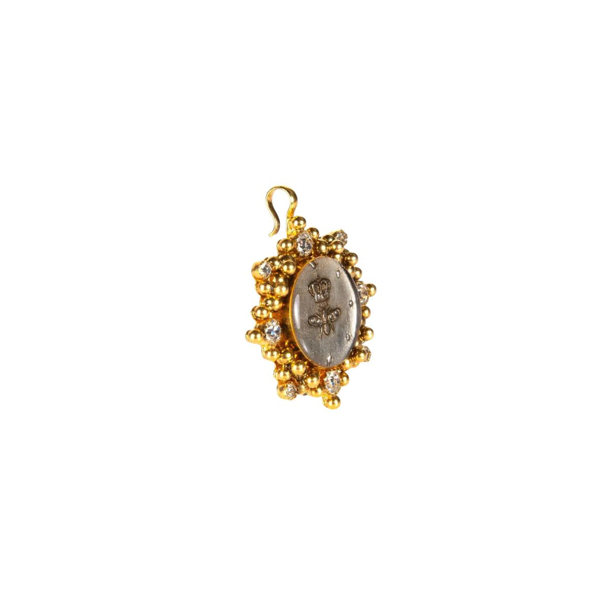 VSA Cloister Queen Bee Medallion in Gold