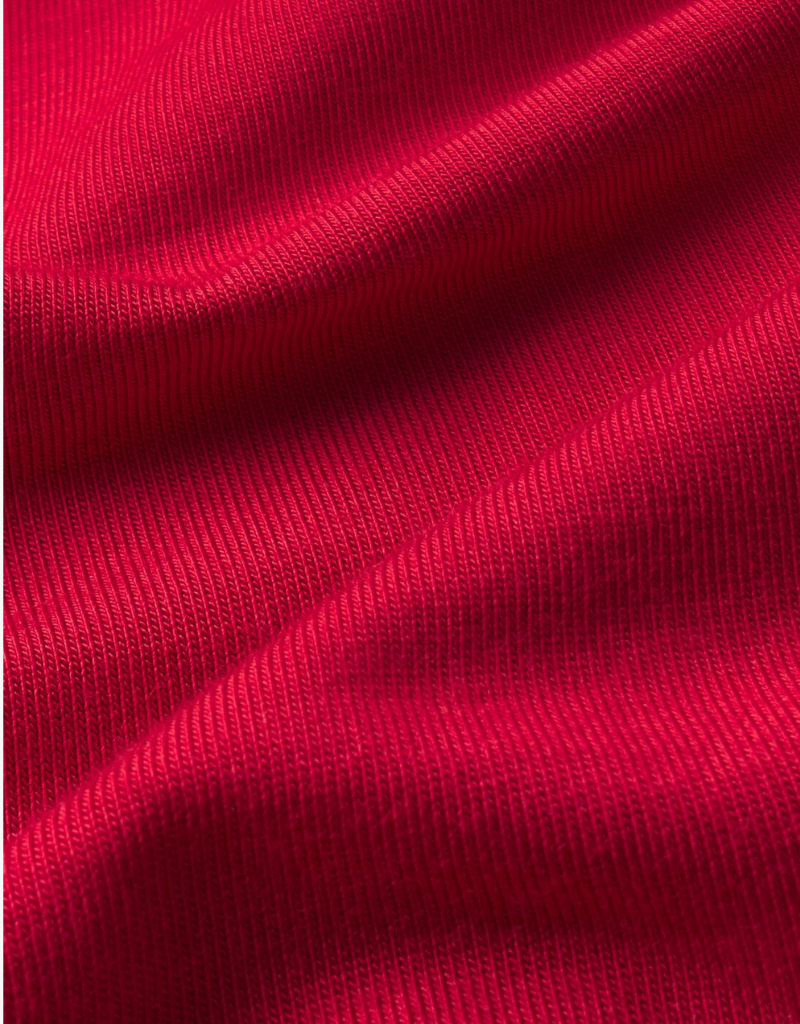 Eberjey The Long PJ Set in Holly Red & Ivory