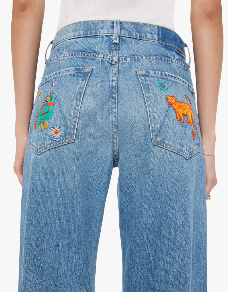 Mother The Dodger Flood Jeans in That’s All Folks