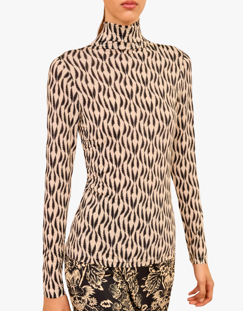 Ulla Johnson Aurelia Turtleneck in Silhouette