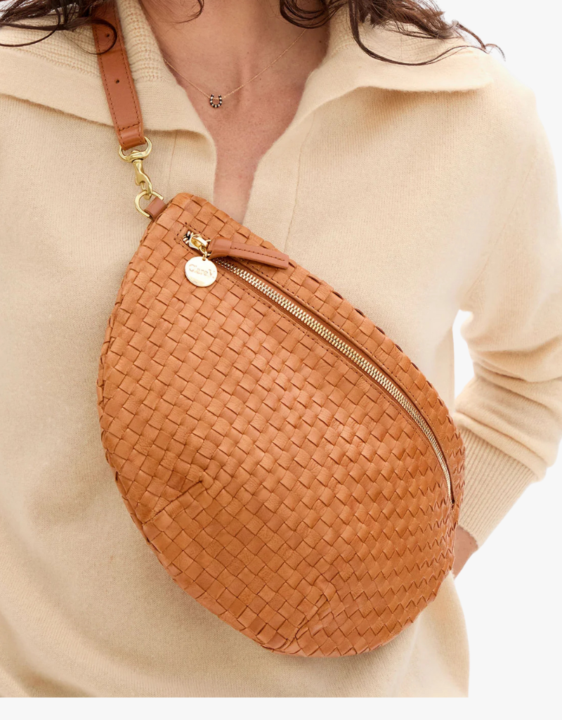 Clare V. Grande Fanny in Natural Woven