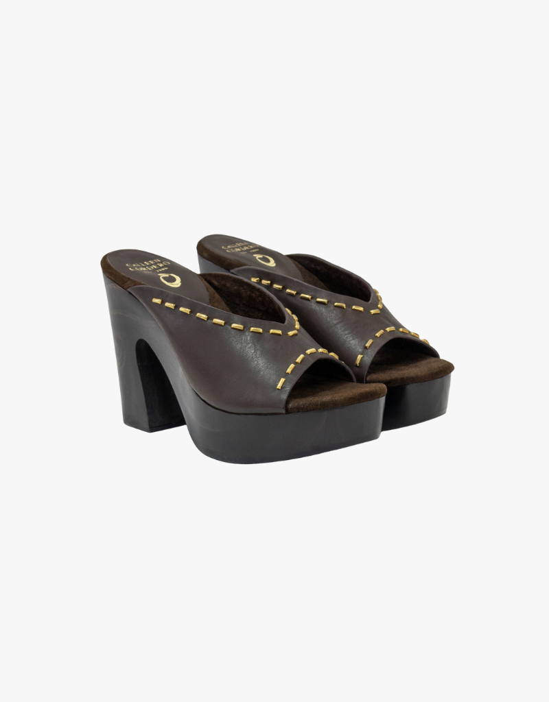 Calleen Cordero Nola Platform Heel in Brown Montana