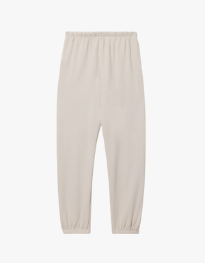 Perfect White Tee Johnny French Terry Easy Sweatpant in Silver