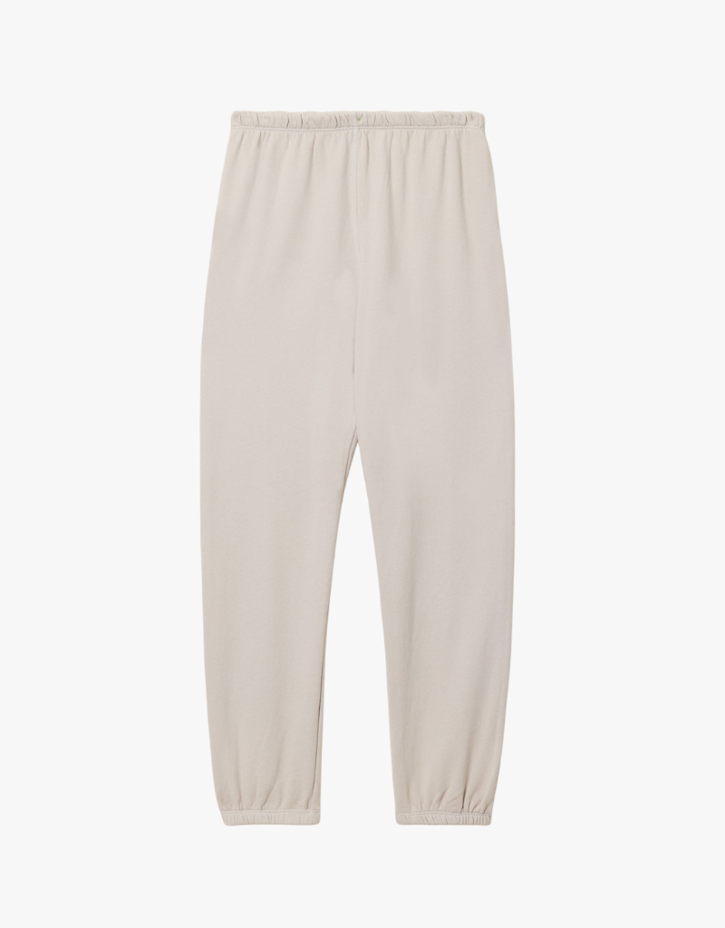 Perfect White Tee Johnny French Terry Easy Sweatpant in Silver