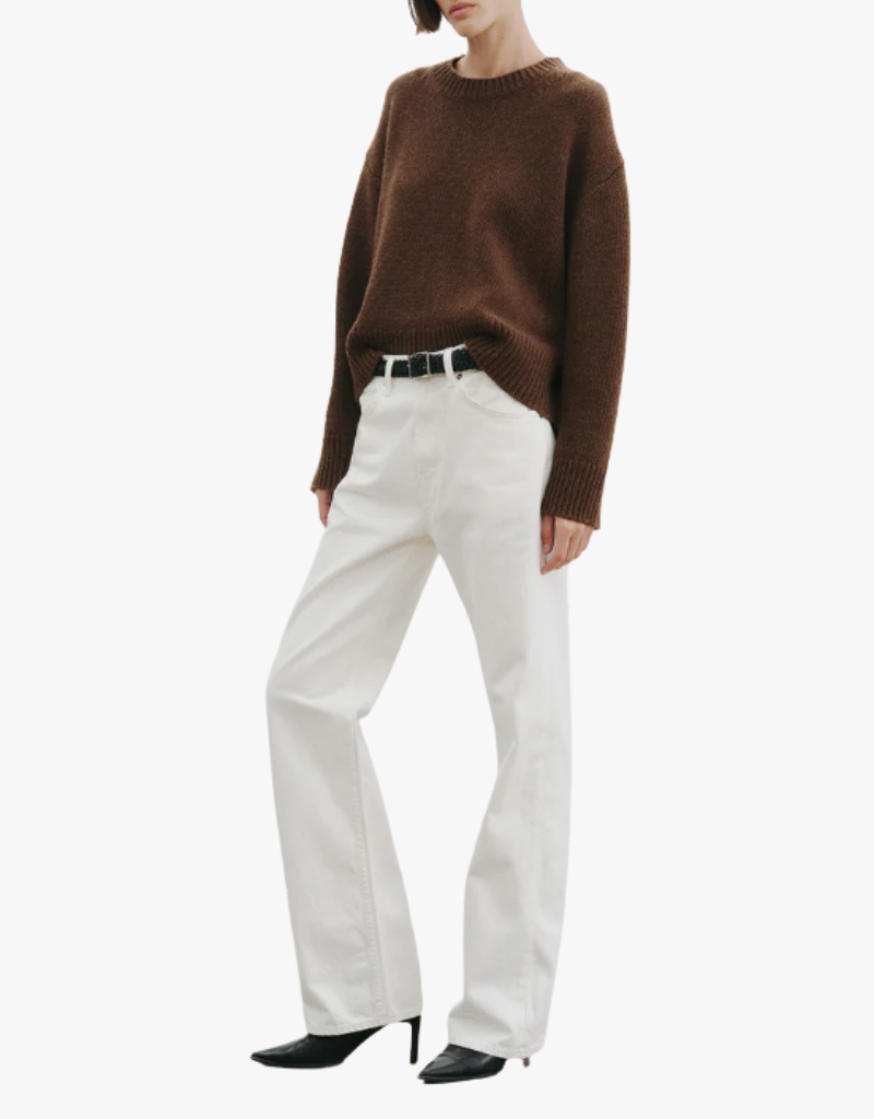 Nili Lotan Haisley Sweater in Cocoa