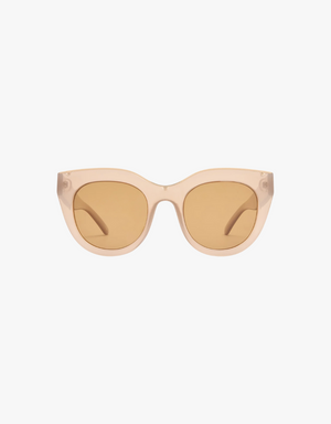 Le Specs Air Heart Sunglasses in Mink