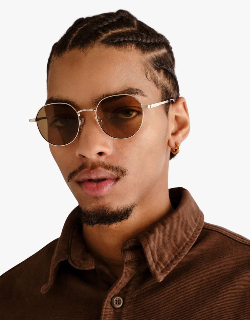 Le Specs Odyssey Sunglasses in Gold