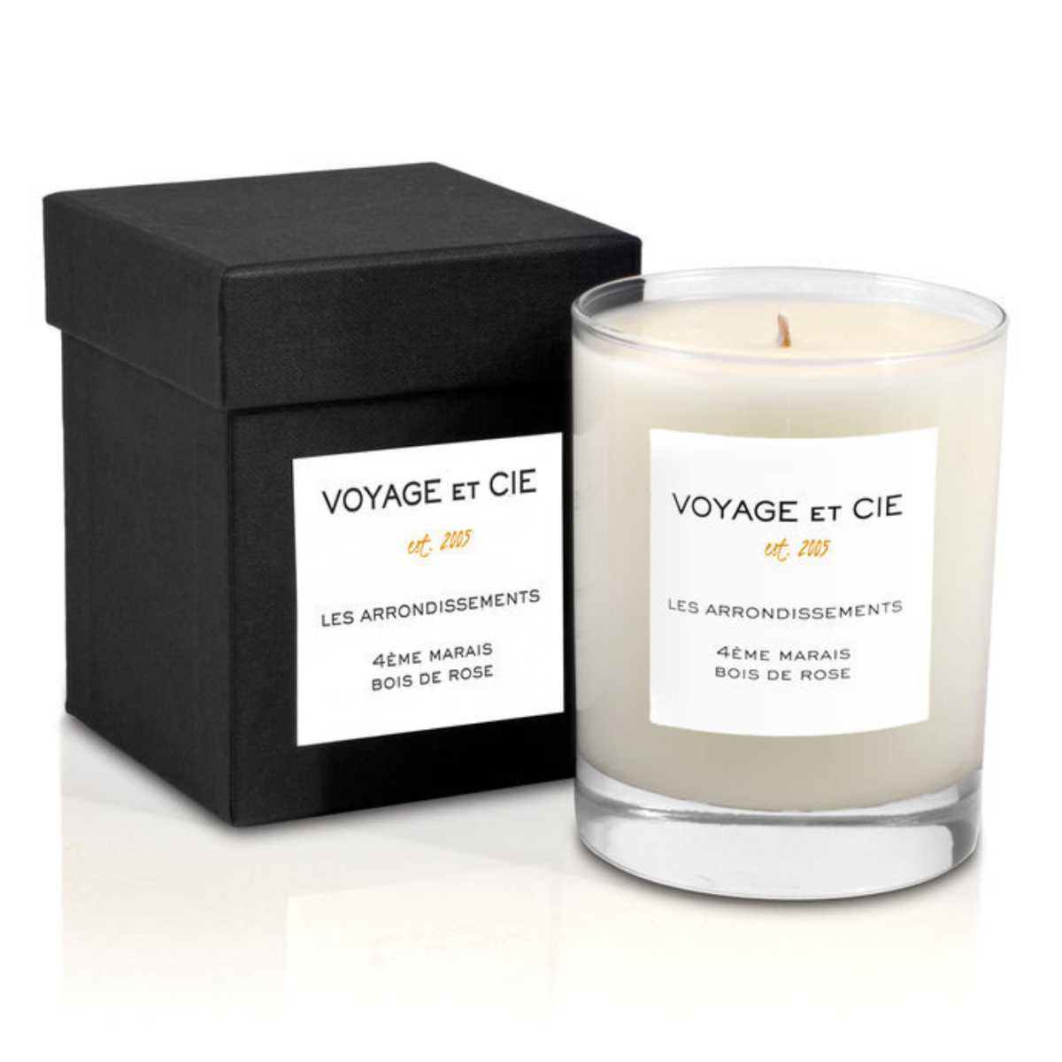 Voyage Et Cie Classic Highball Candle in St. Tropez in Pamplemousse