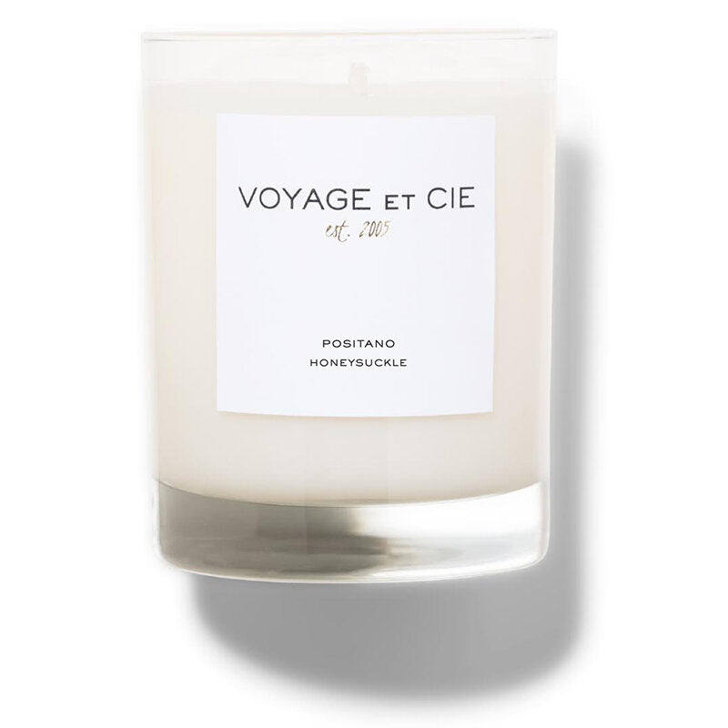 Voyage Et Cie Classic Highball Candle in Positano Honeysuckle