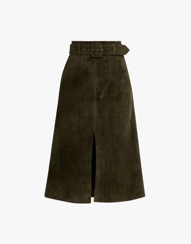 Veronica Beard Alexie Skirt in Cypress