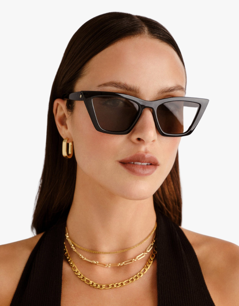 Le Specs Velodrome Sunglasses in Black