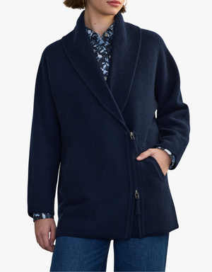 Margaret O'Leary Claude Jacket in Navy