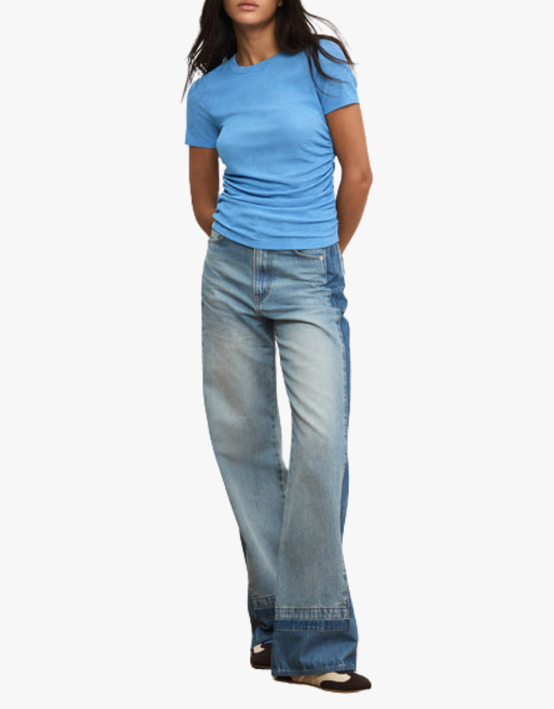 Veronica Beard Remus Tee in Blue Jasper