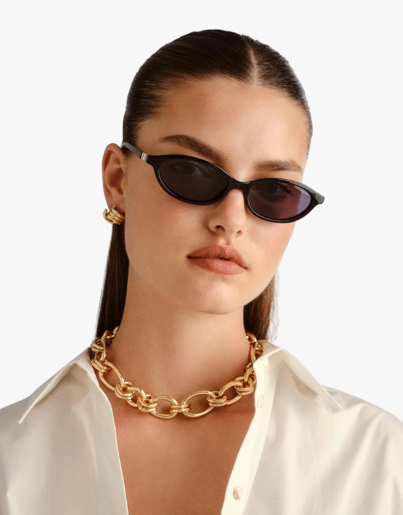 Le Specs Duskfall Sunglasses in Black