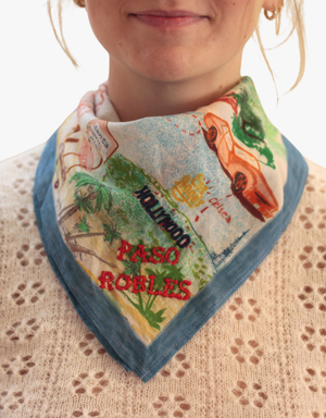 Vismaya Exclusive Ambiance Design Scarves, Route 66 - Paso Robles