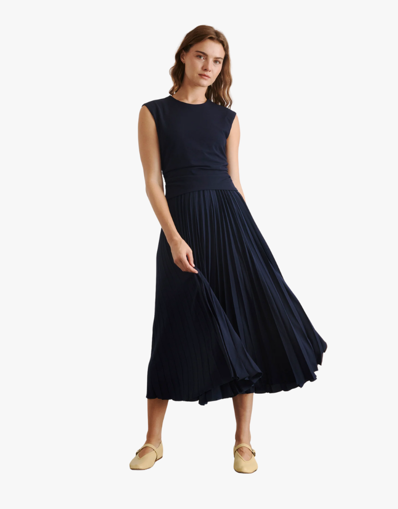 Tanya Taylor Carly Dress in Maritime Blue