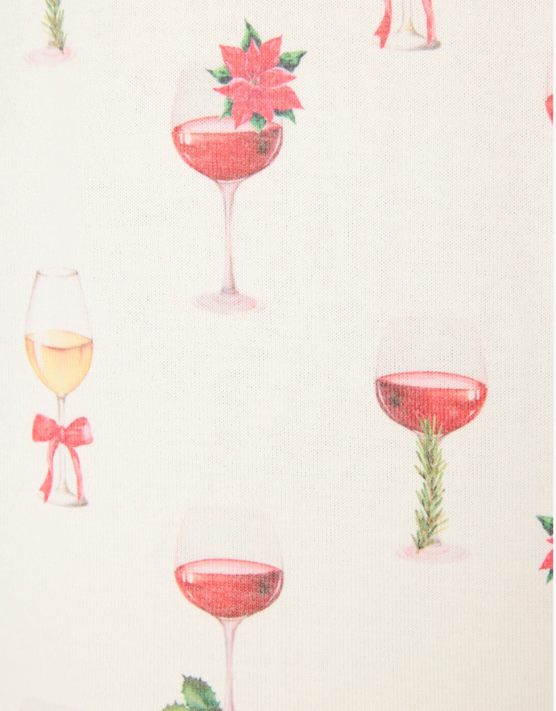 P.J. Salvage Lets Get Toasty PJ Set in Ivory