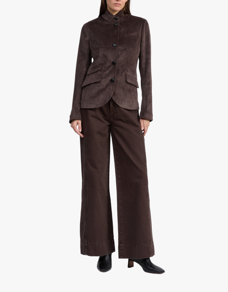 Slade Corduroy Blazer in Brown