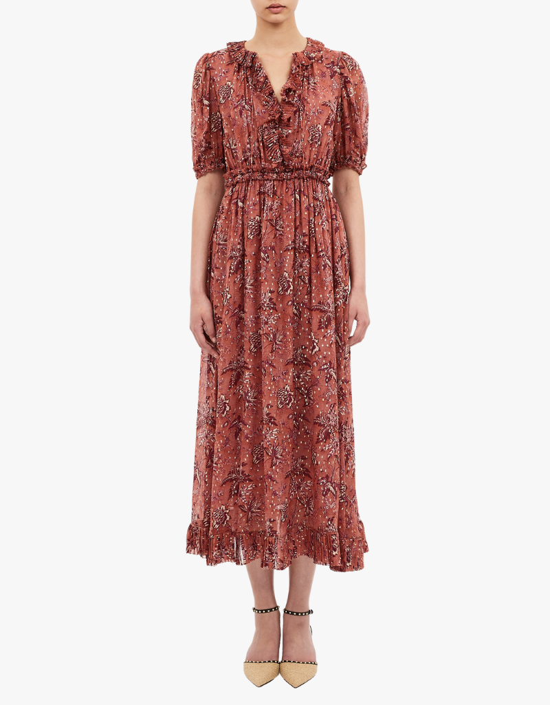 Ulla Johnson Rosamunde Dress in Oleander