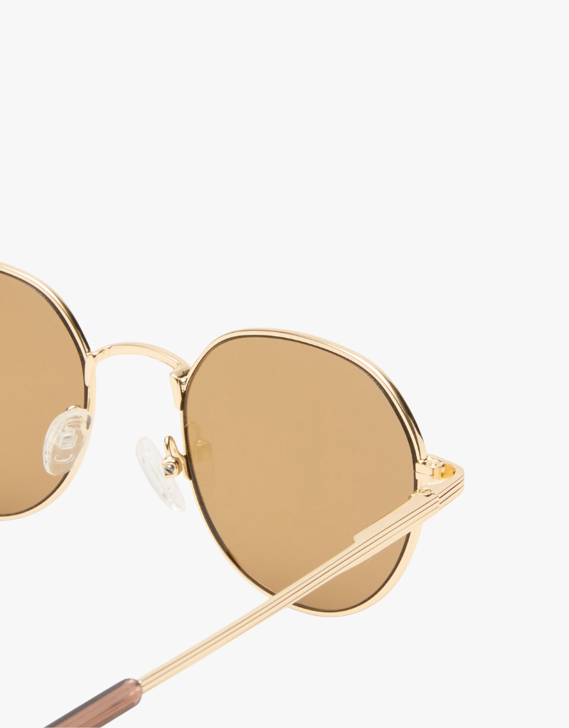 Le Specs Odyssey Sunglasses in Gold