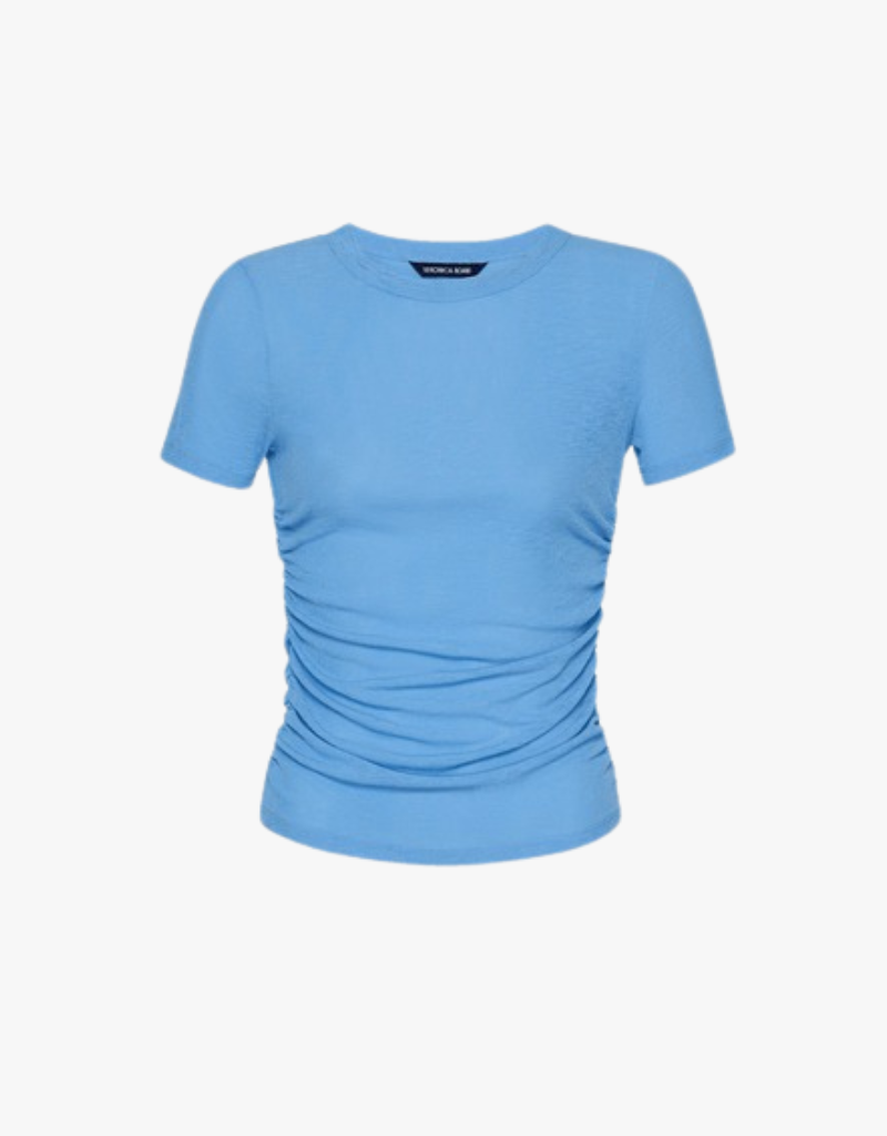 Veronica Beard Remus Tee in Blue Jasper