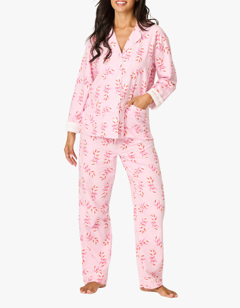 P.J. Salvage Flannels PJ Set in Baby Pink