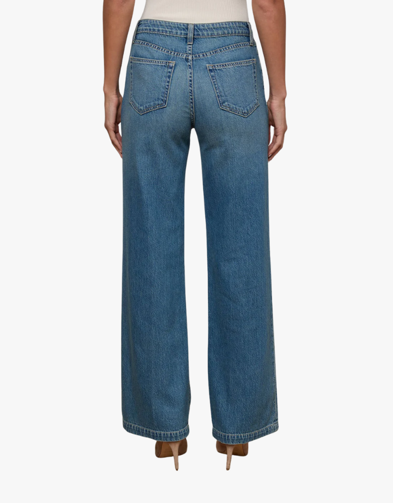 L'agence Scottie High Rise Wide Leg Jean in Fargo
