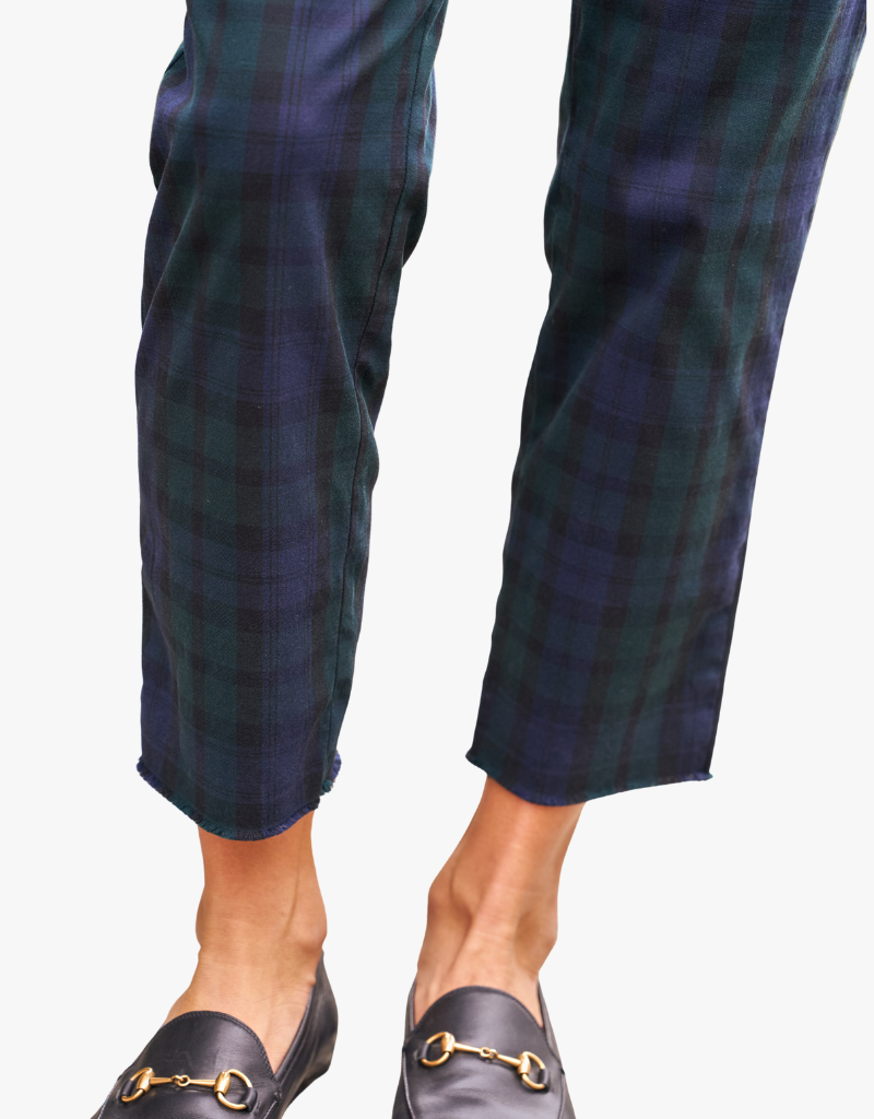 Frank & Eileen Wicklow Italian Chino in Black Watch Plaid (Italian Cotton Twill)