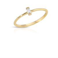 Kannyn January Diamond Baguette Ring Product Image