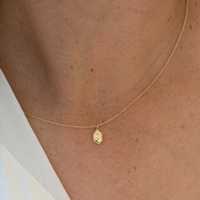 Kannyn January Diamond Baguette Vintage Necklace Product Image