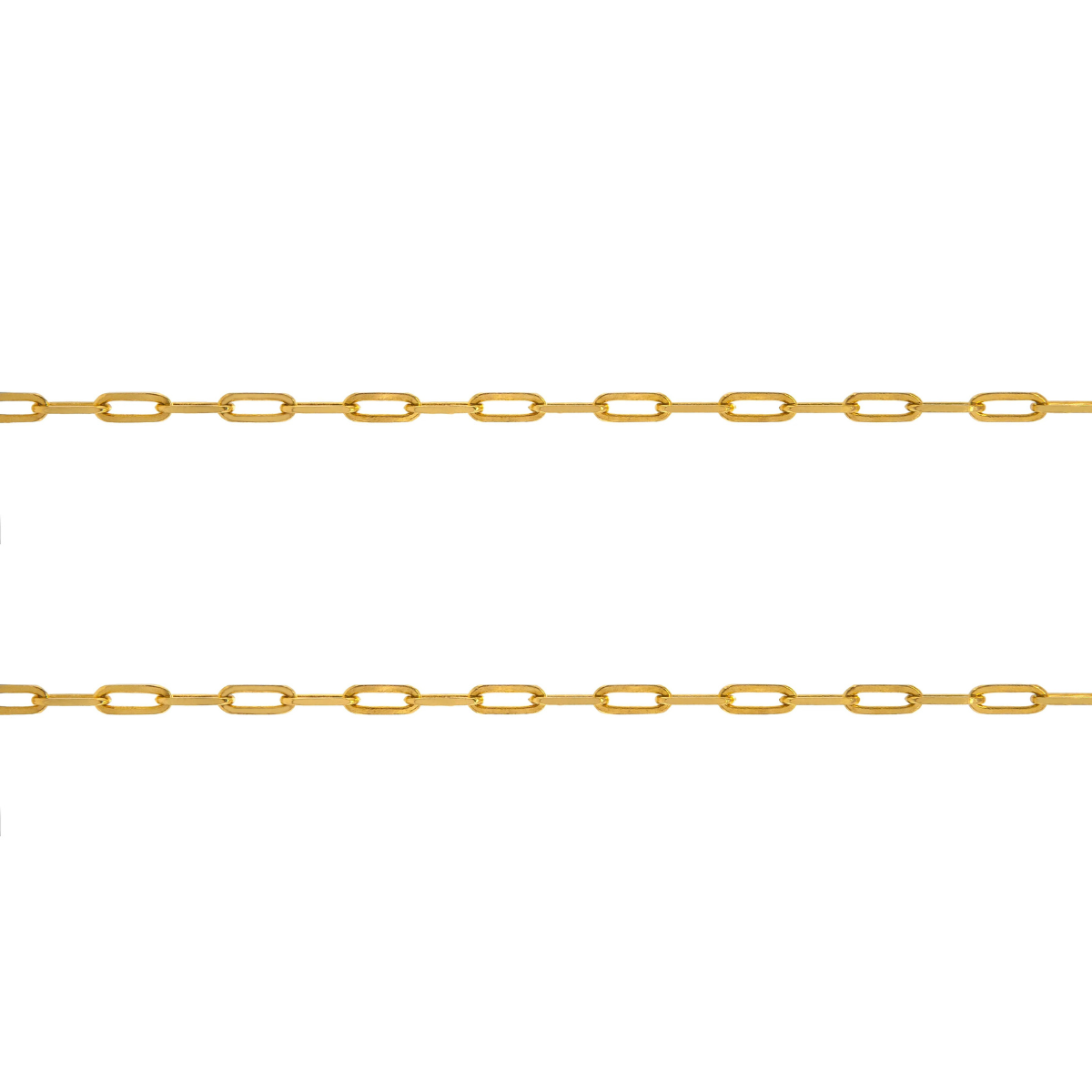 Bridget King Large Long Link Chain 34" in 14k Yellow Gold