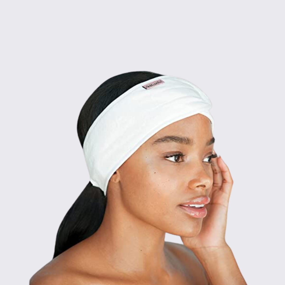 Kitsch Microfiber Spa Headband in White